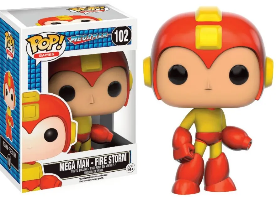 Mega Man Funko Pop! Vinylfigur Mega Man - Fire Storm 102
