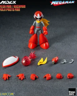 Mega Man MDLX Actionfigur Rockman / Mega Man Proto Man 10 cm