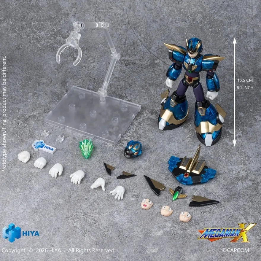 Mega Man X Exquisite Basic Actionfigur X Ultimate Armor Version 16 cm
