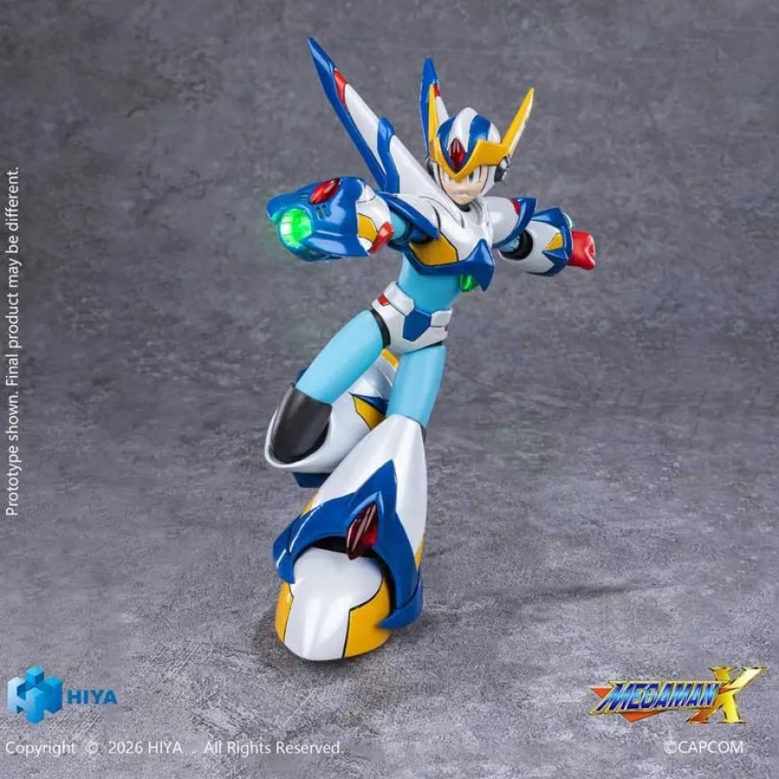 Mega Man X Exquisite Basic Series Actionfigur X Falcon Armor Version 15 cm