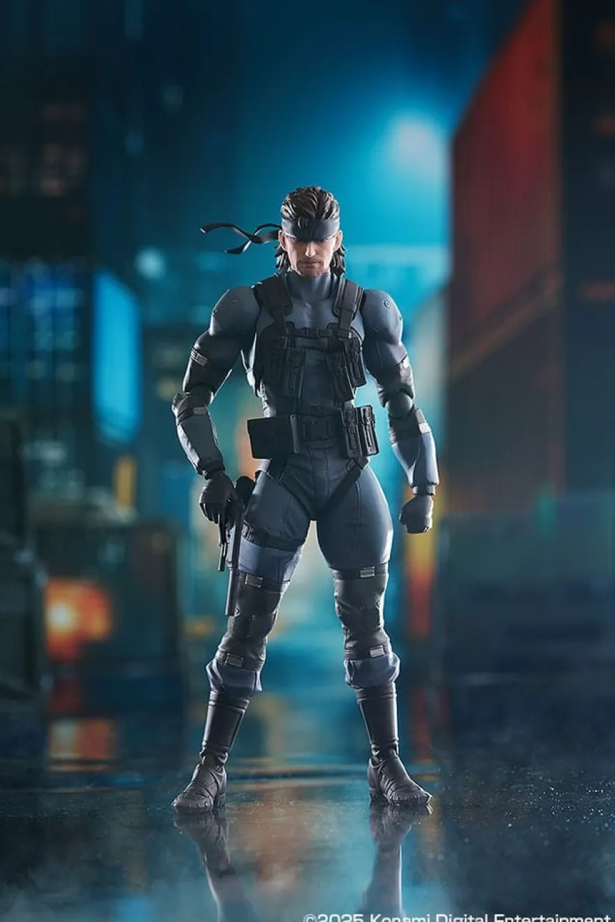Metal Gear Solid 2: Sons of Liberty Figma Actionfigur Solid Snake MGS2 Ver. Updated Edition 16 cm