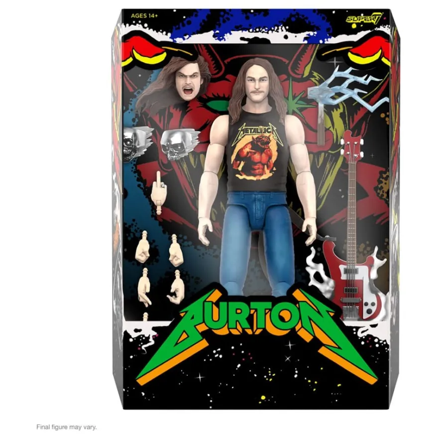 Metallica Ultimates Actionfigur Wave 2 Cliff Burton 18 cm