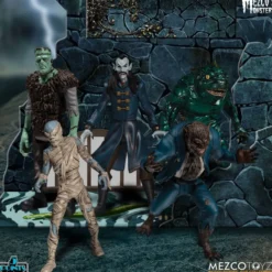Mezco's Monsters '5 Points' Actionfiguren Tower of Fear Deluxe Box-Set