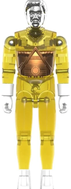 Micronauts ReAction+ Actionfigur Wave 03 Time Traveler (Translucent Yellow) 10 cm