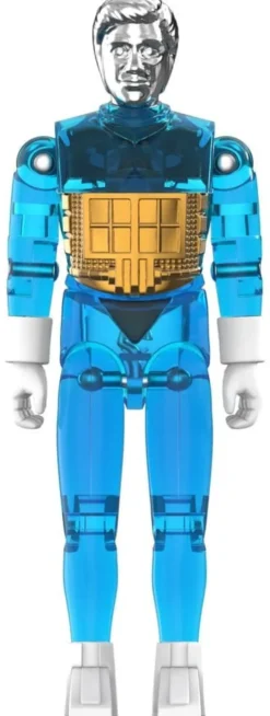 Micronauts ReAction+ Actionfigur Wave 03 Time Traveler (Translucent Blue) 10 cm