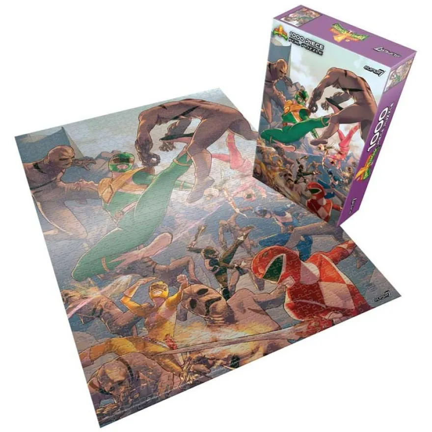 Mighty Morphin Power Rangers Puzzle - Rangers Grouped