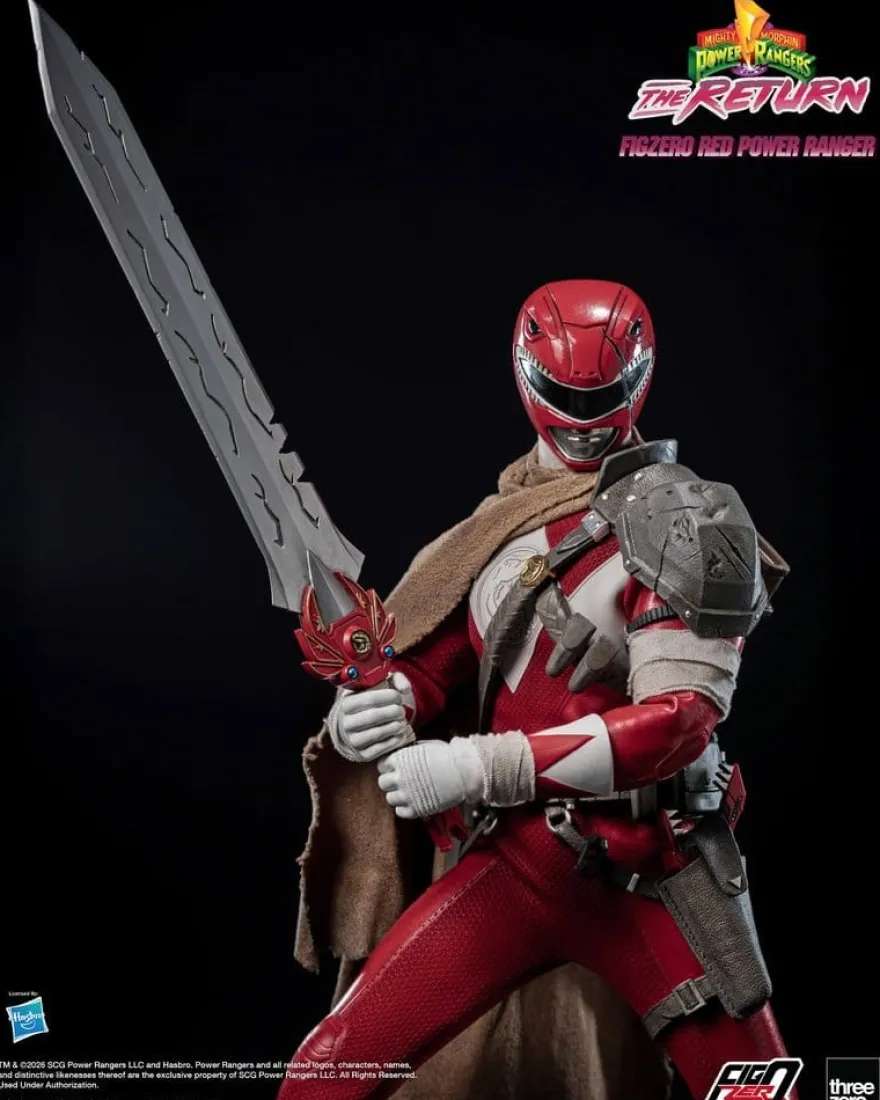 Mighty Morphin Power Rangers: The Return FigZero Actionfigur 1/6 Red Power Ranger 31 cm