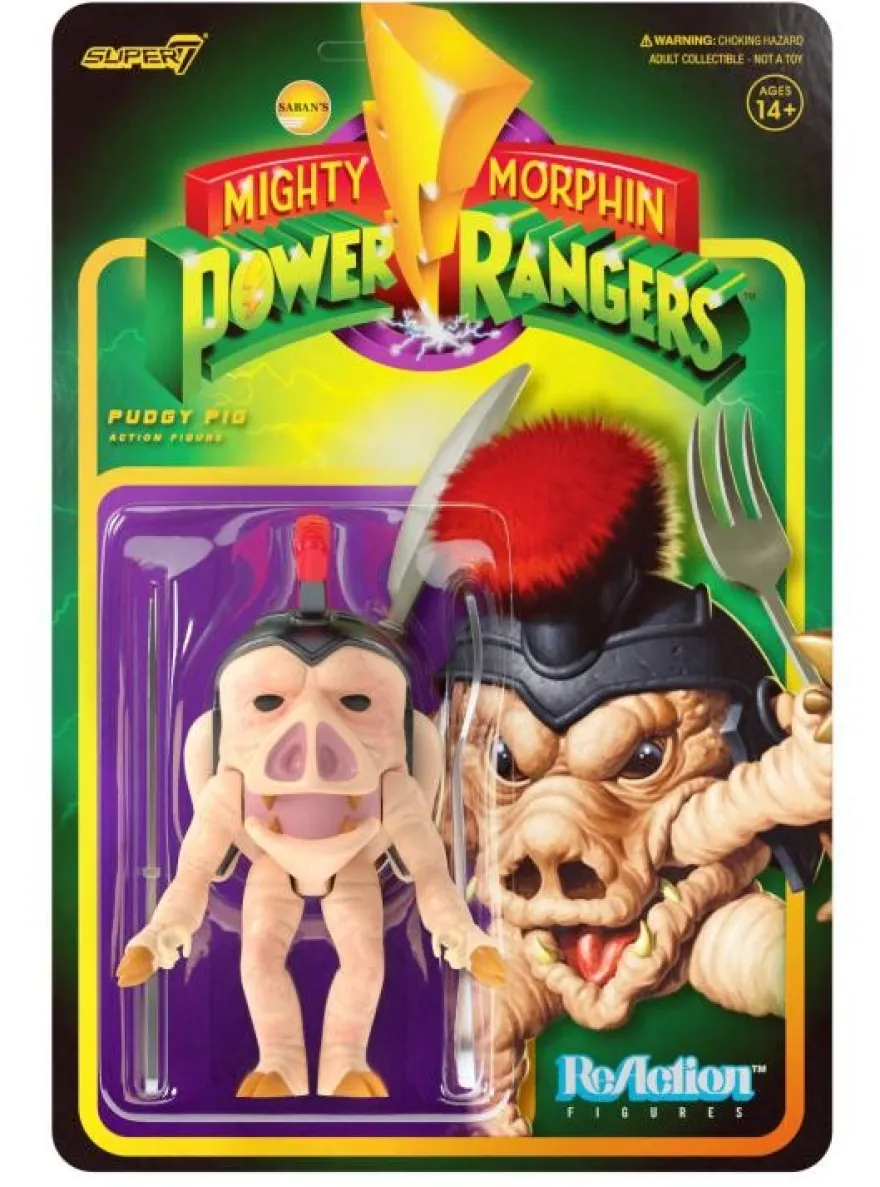 Mighty Morphin' Power Rangers ReAction Actionfigur Pudgy