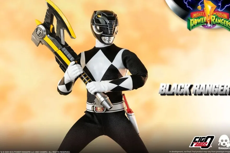 Mighty Morphin Power Rangers FigZero Actionfigur 1/6 Black Ranger