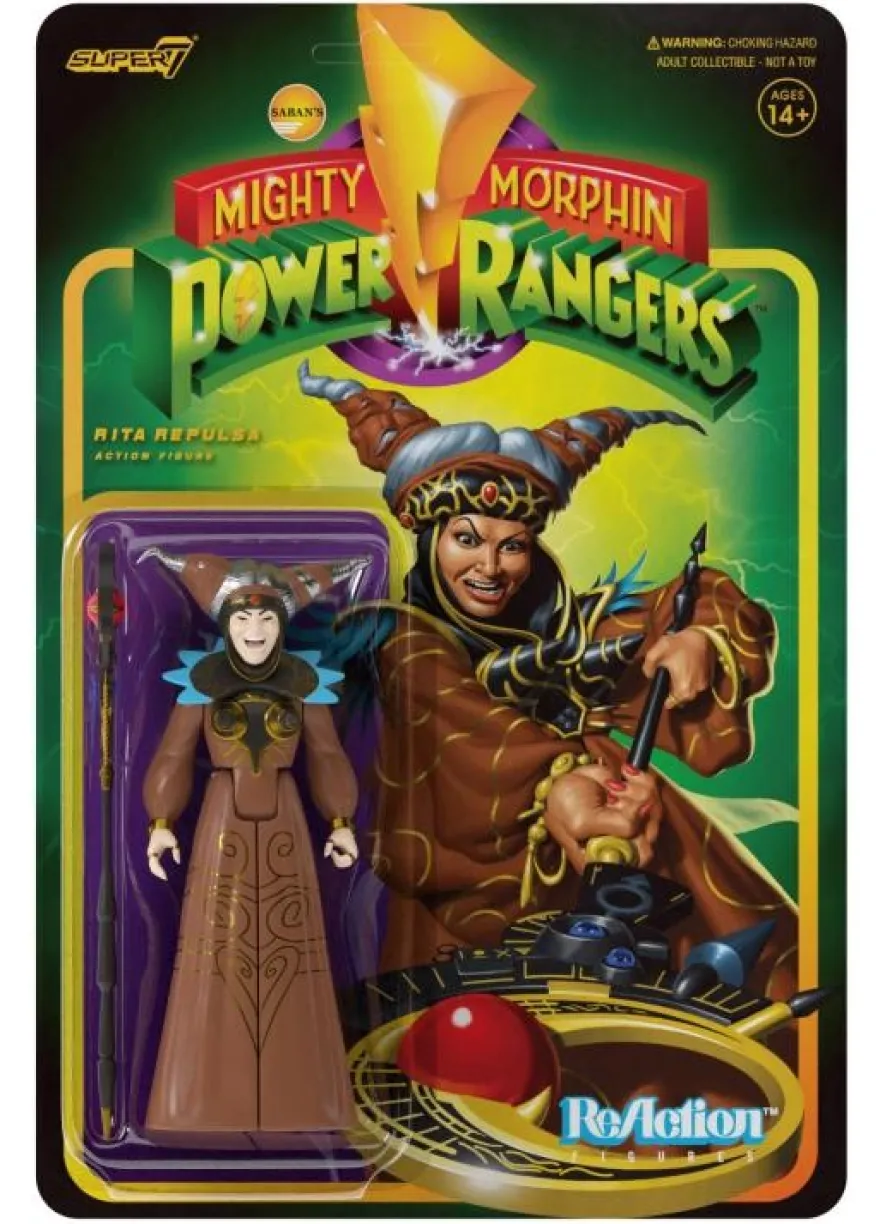 Mighty Morphin' Power Rangers ReAction Actionfigur Rita Repulsa