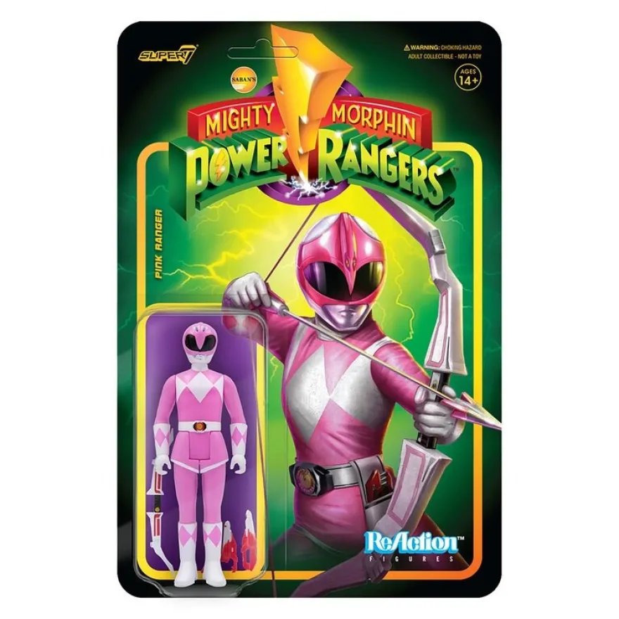 Mighty Morphin' Power Rangers ReAction Actionfigur Pink Ranger