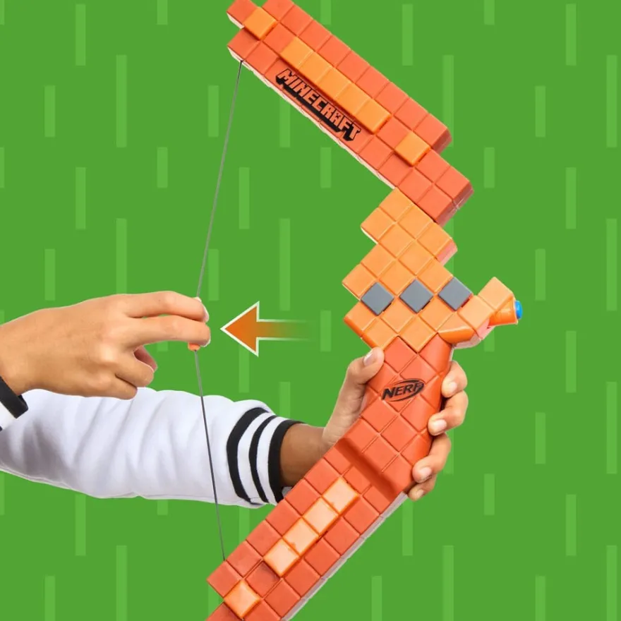 Minecraft NERF Bogen mit Dart-Abschuss