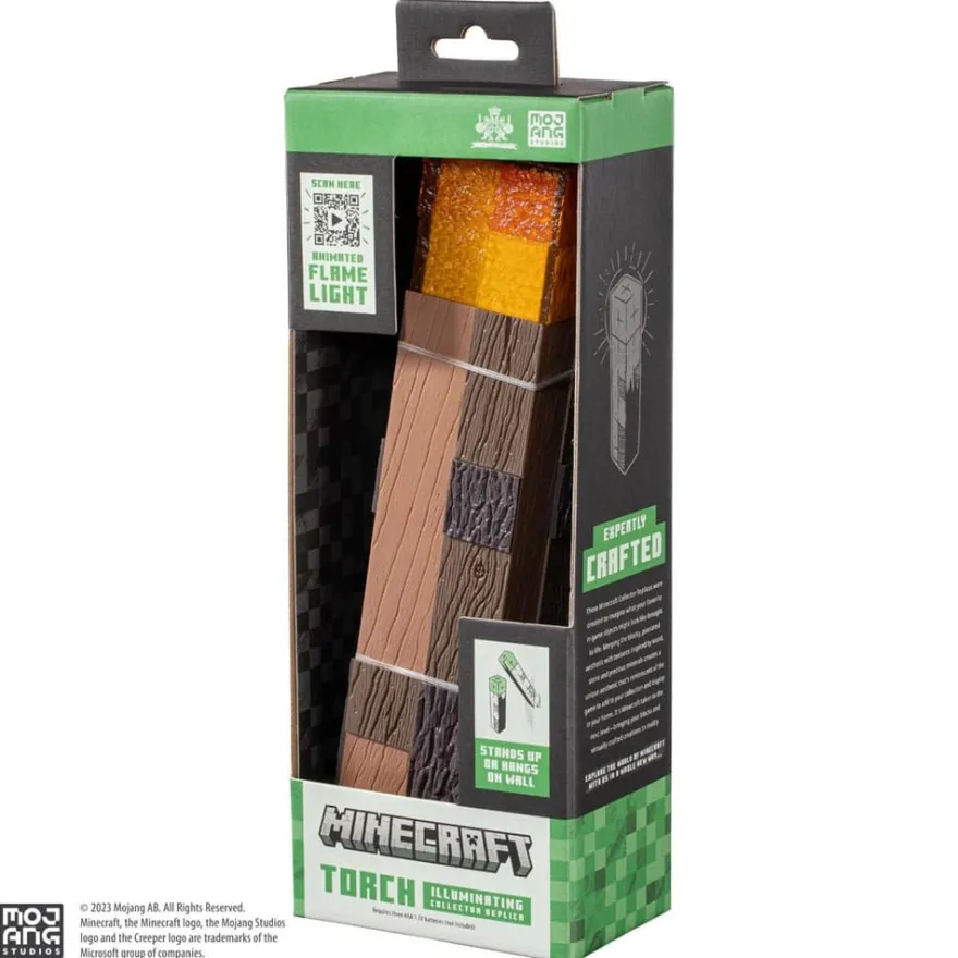 Minecraft Replik Illuminating Torch 25 cm