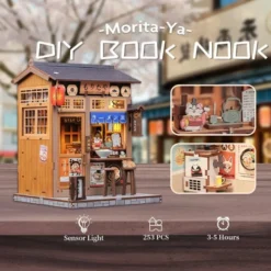 Miniature House Model Kit Morita-Ya 21 x 16 cm
