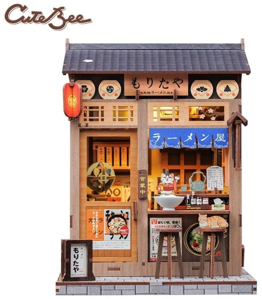 Miniature House Model Kit Morita-Ya 21 x 16 cm