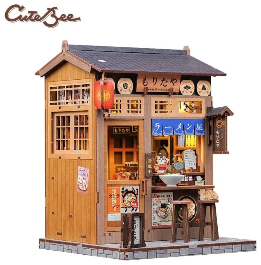 Miniature House Model Kit Morita-Ya 21 x 16 cm