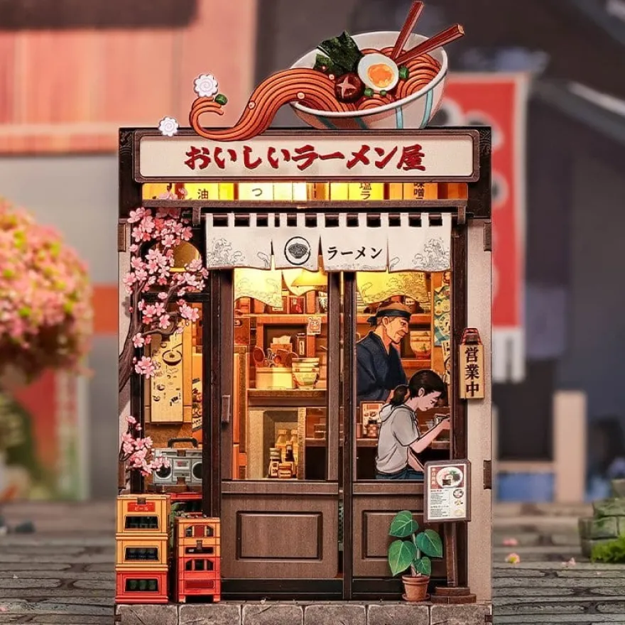 Miniature House Model Kit Oishii Kyoto 22 x 13 cm