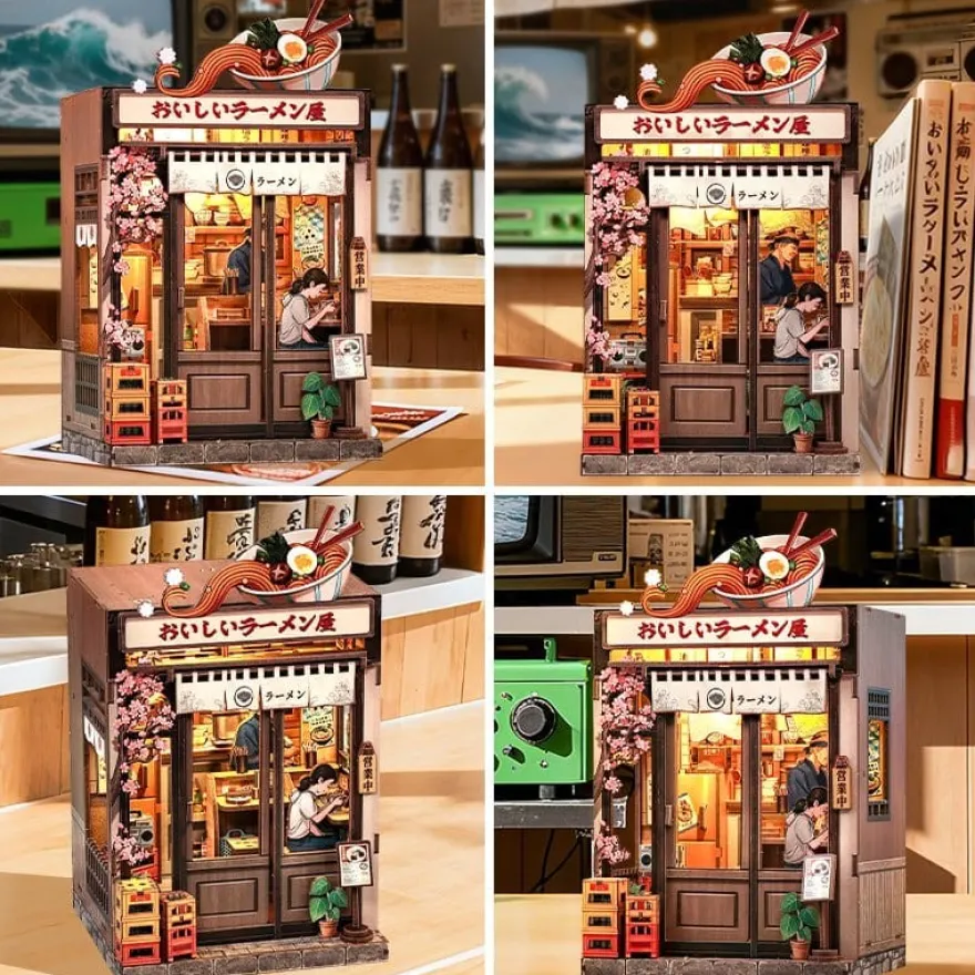 Miniature House Model Kit Oishii Kyoto 22 x 13 cm