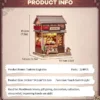 Miniature House Model Kit Tsukino Eogi-dou 19 x 14 cm