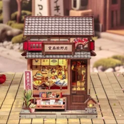 Miniature House Model Kit Tsukino Eogi-dou 19 x 14 cm