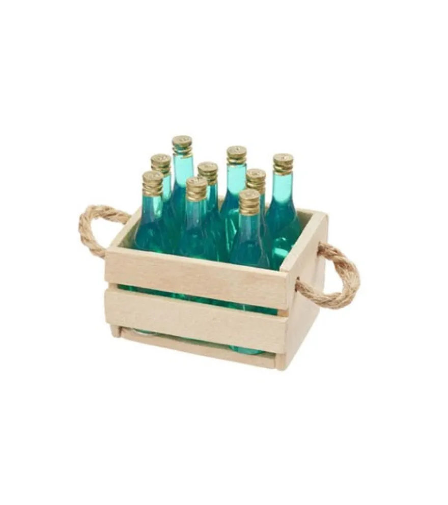 Miniatur Weinkiste - 4 cm