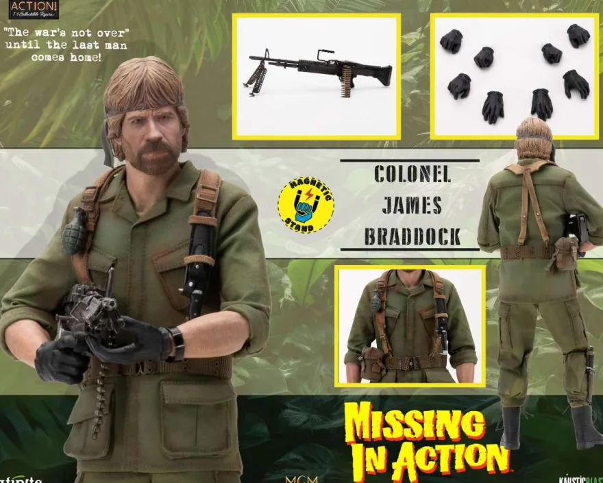 Missing In Action Colonel James Braddock 1/6 Actionfigur Standard Edition