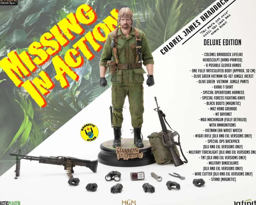Missing In Action Colonel James Braddock 1/6 Actionfigur Deluxe Edition