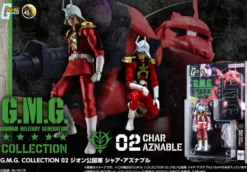 Mobile Suit Gundam G.M.G. Collection 02 Actionfigur Principality of Zeon Char Aznable 10 cm