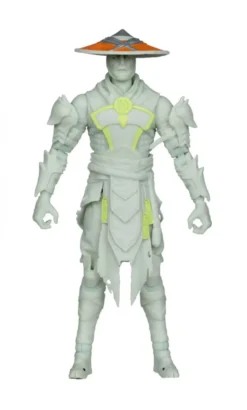 Mortal Kombat Actionfigur Glow in the Dark Edition Raiden (Gold Label) 18 cm