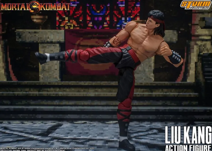 Mortal Kombat Actionfigur 1/12 Liu Kang mit Drachen
