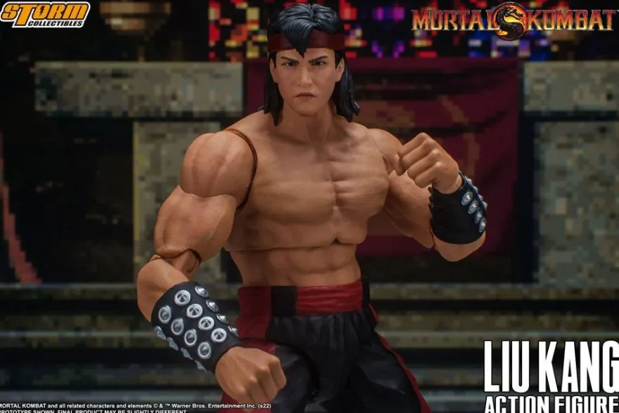 Mortal Kombat Actionfigur 1/12 Liu Kang mit Drachen