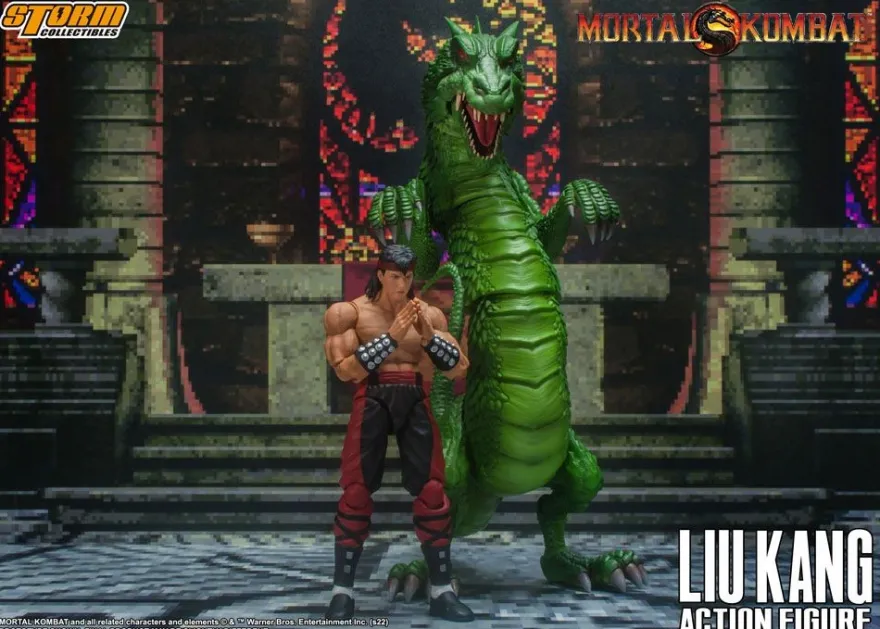 Mortal Kombat Actionfigur 1/12 Liu Kang mit Drachen