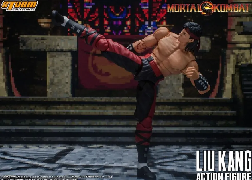Mortal Kombat Actionfigur 1/12 Liu Kang mit Drachen