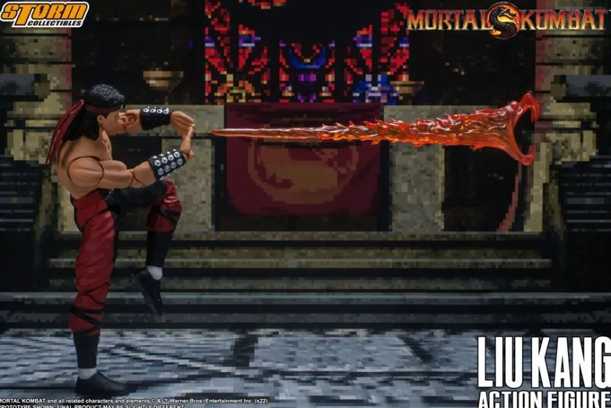 Mortal Kombat Actionfigur 1/12 Liu Kang mit Drachen