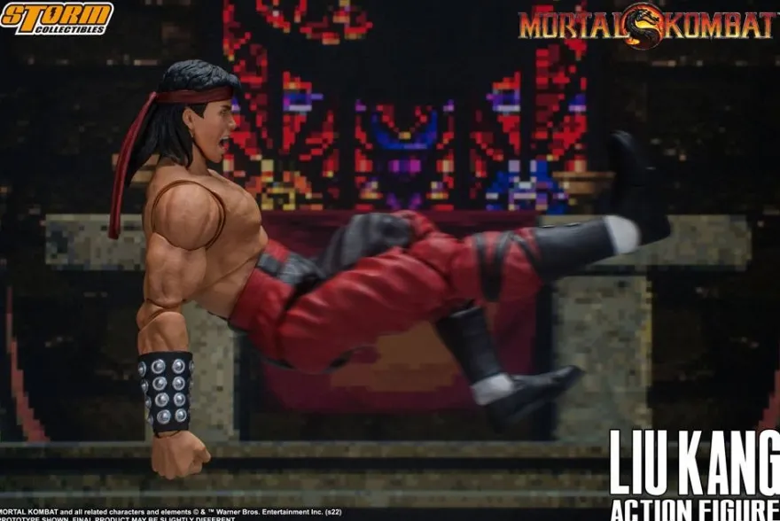 Mortal Kombat Actionfigur 1/12 Liu Kang mit Drachen