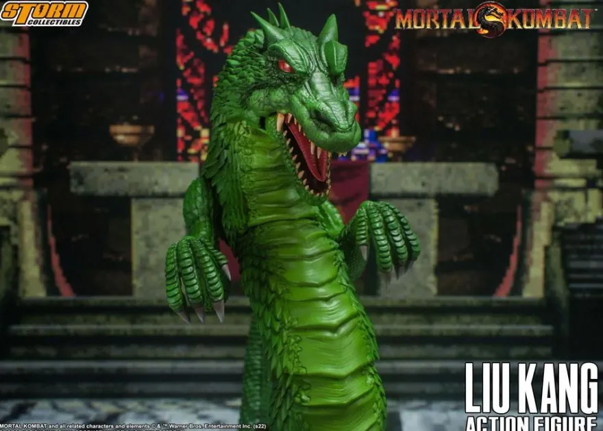 Mortal Kombat Actionfigur 1/12 Liu Kang mit Drachen