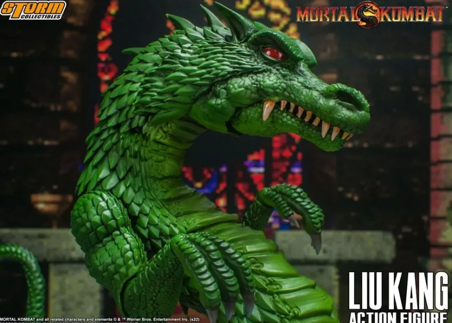 Mortal Kombat Actionfigur 1/12 Liu Kang mit Drachen