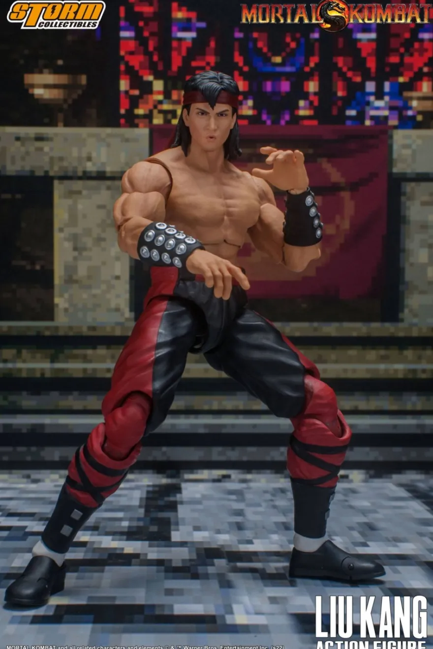 Mortal Kombat Actionfigur 1/12 Liu Kang mit Drachen
