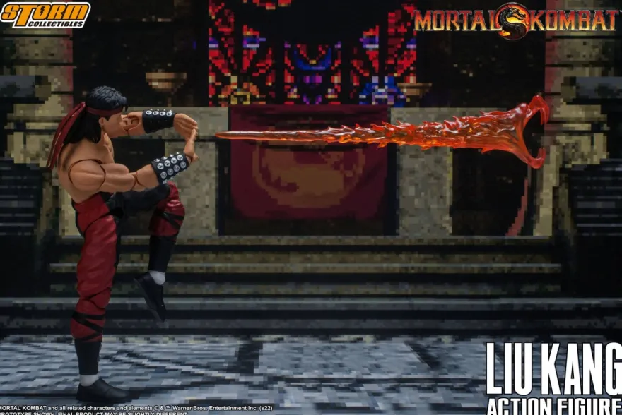 Mortal Kombat Actionfigur 1/12 Liu Kang mit Drachen