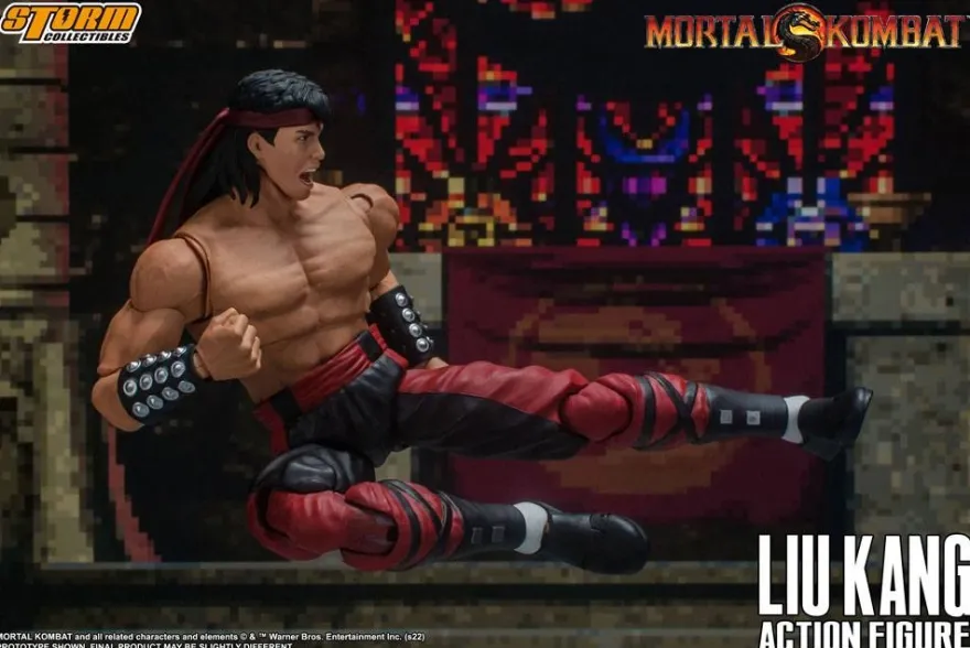 Mortal Kombat Actionfigur 1/12 Liu Kang mit Drachen