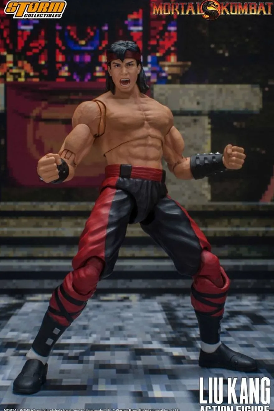 Mortal Kombat Actionfigur 1/12 Liu Kang mit Drachen