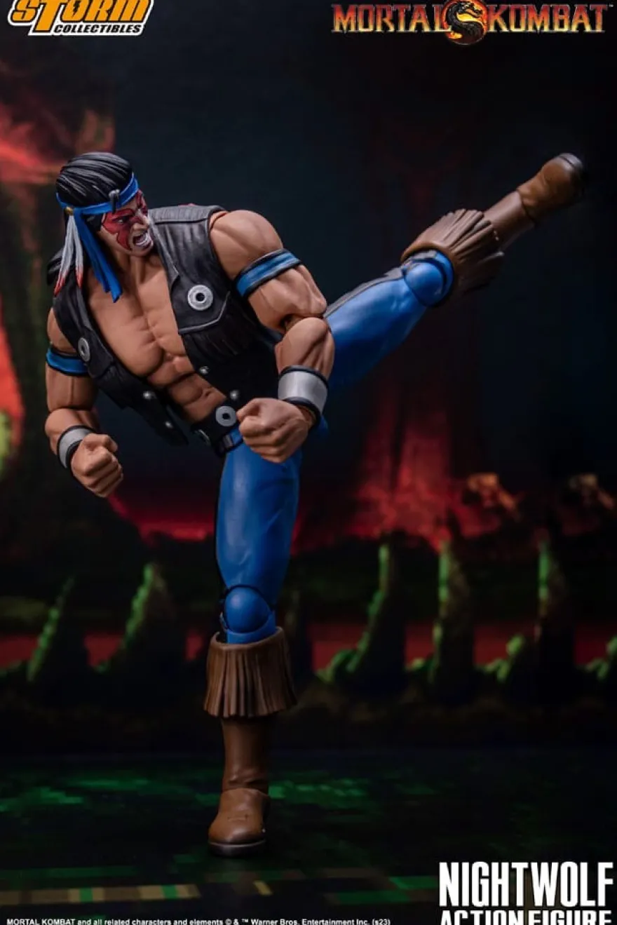 Mortal Kombat Actionfigur 1/12 Nightwolf 18 cm