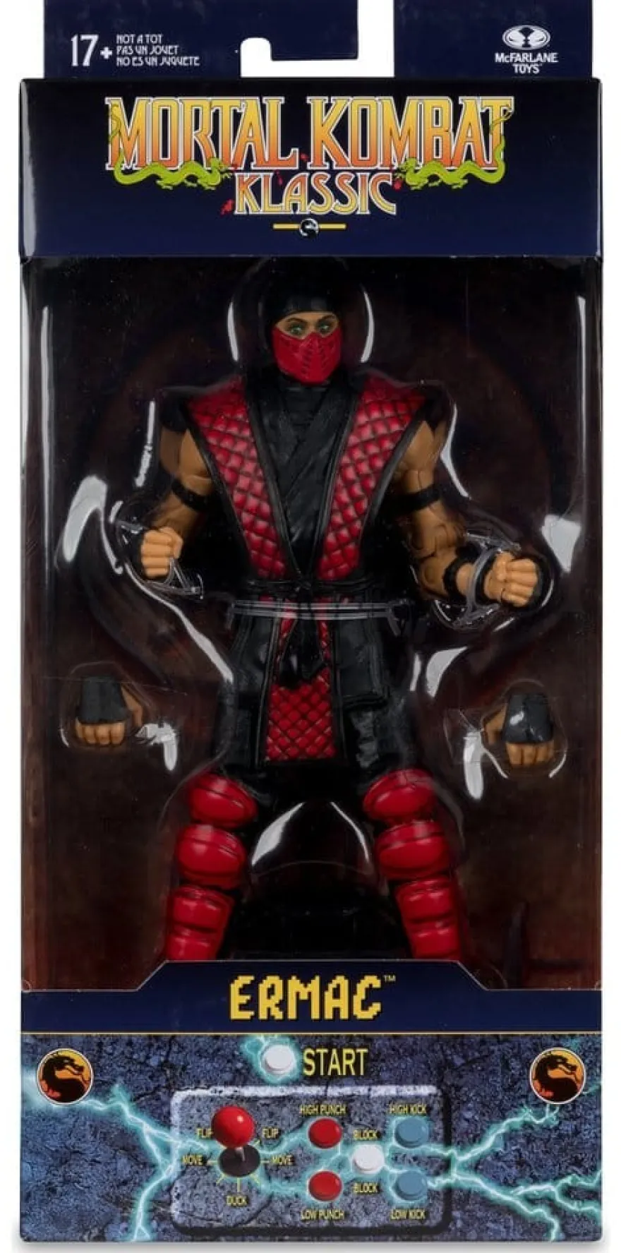Mortal Kombat Klassics Actionfigur Ermac 18 cm