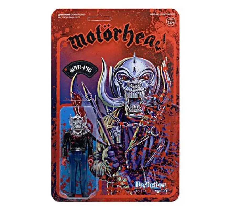Motorhead ReAction Actionfigur Warpig (Pig Blood)