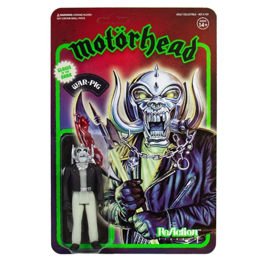 Motorhead ReAction Actionfigur Warpig (Glow in the Dark)
