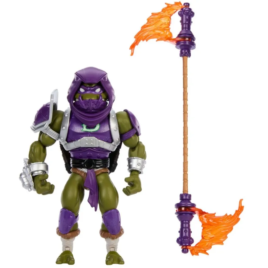 MOTU x TMNT: Turtles of Grayskull Actionfigur Donatello 14 cm
