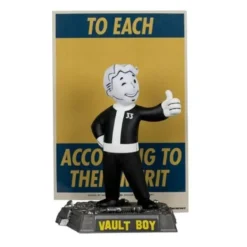 Movie Maniacs Fallout Lucy, Maximus, The Ghoul, and Vault Boy Posed Figure 4-Pack