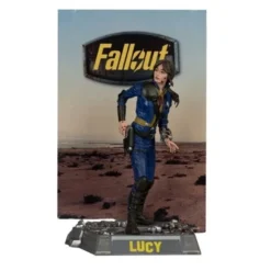 Movie Maniacs Fallout Lucy, Maximus, The Ghoul, and Vault Boy Posed Figure 4-Pack