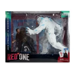 Movie Maniacs Red One Jack O'Malley vs. Snowman 6-Inch Scale Posed Figure 2-Pack