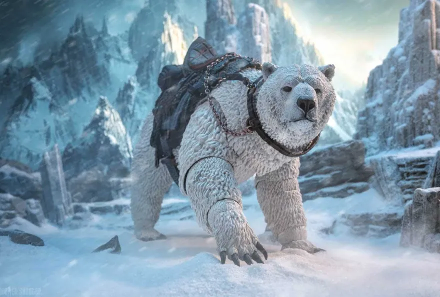 Mythic Legions: Horror of Einsamall Isbjorn (Polar Bear Mount)